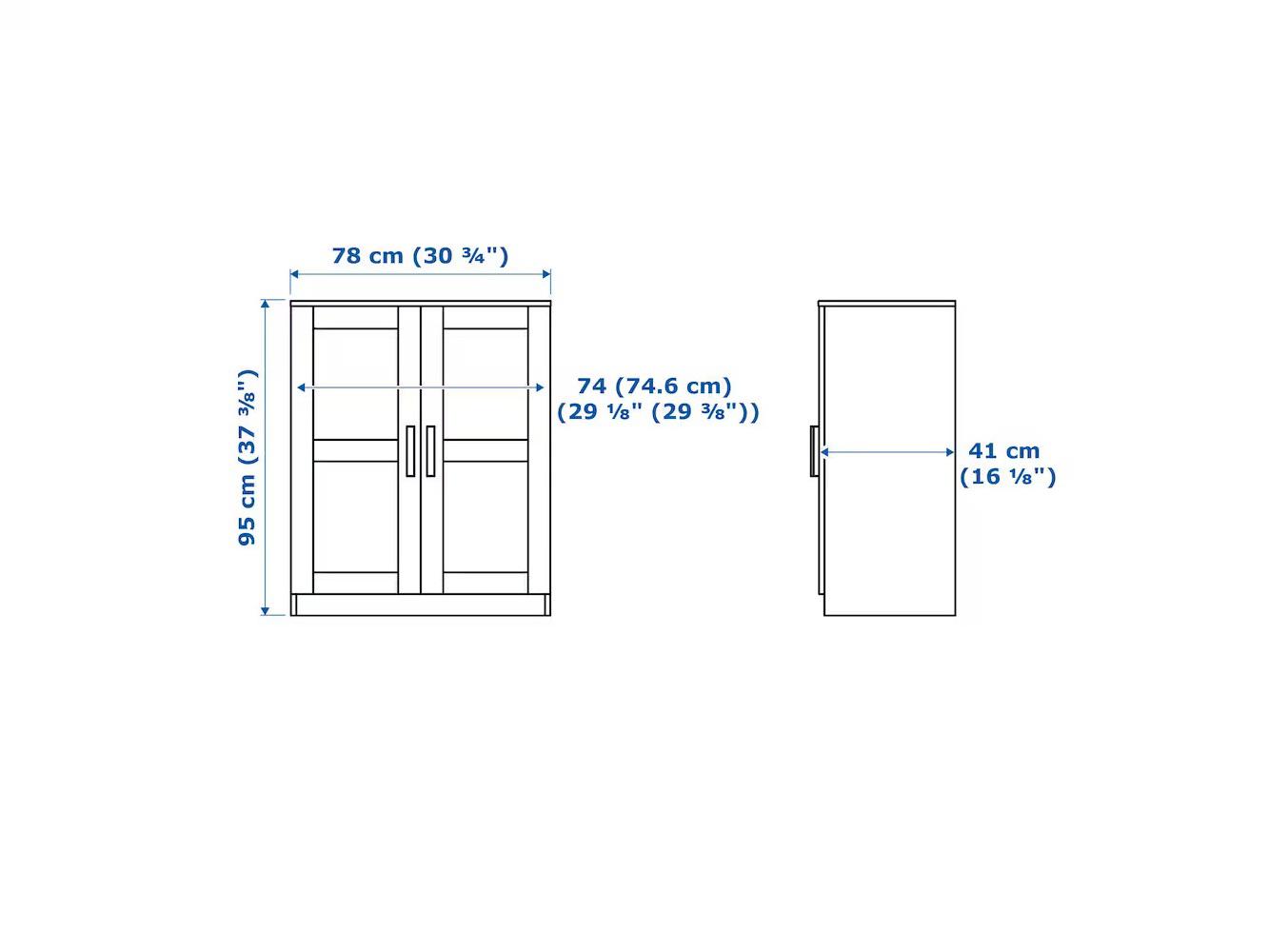 Комод Бримнэс 13 white ИКЕА (IKEA) изображение товара