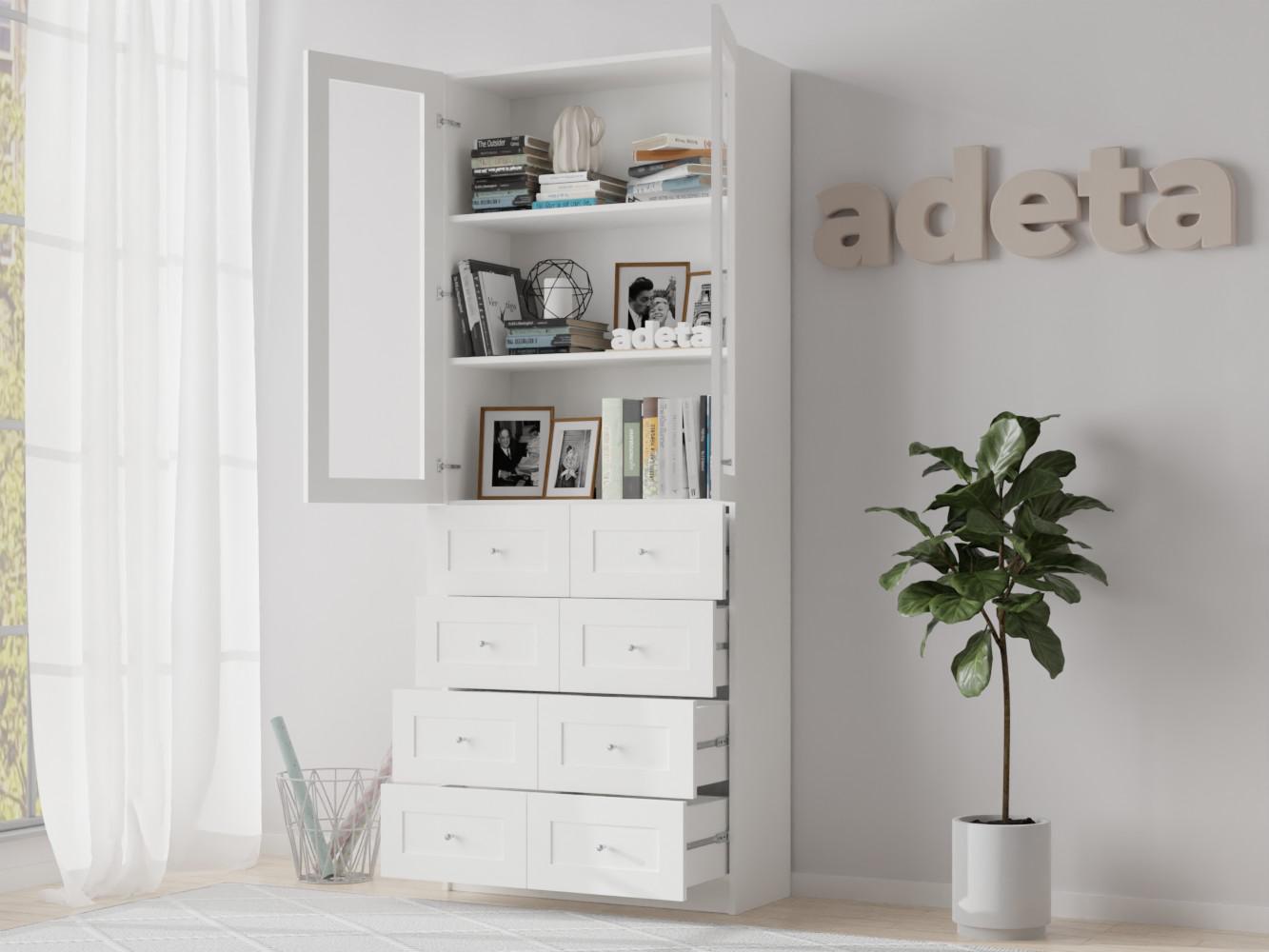 Книжный шкаф Билли 318 white ИКЕА (IKEA) изображение товара