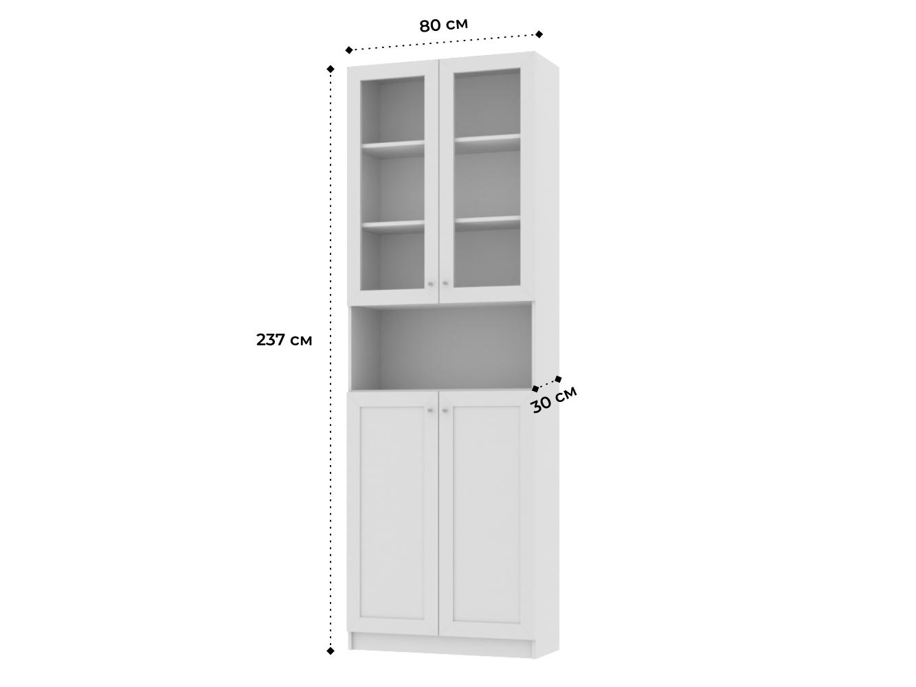 Книжный шкаф Билли 333 white ИКЕА (IKEA) изображение товара