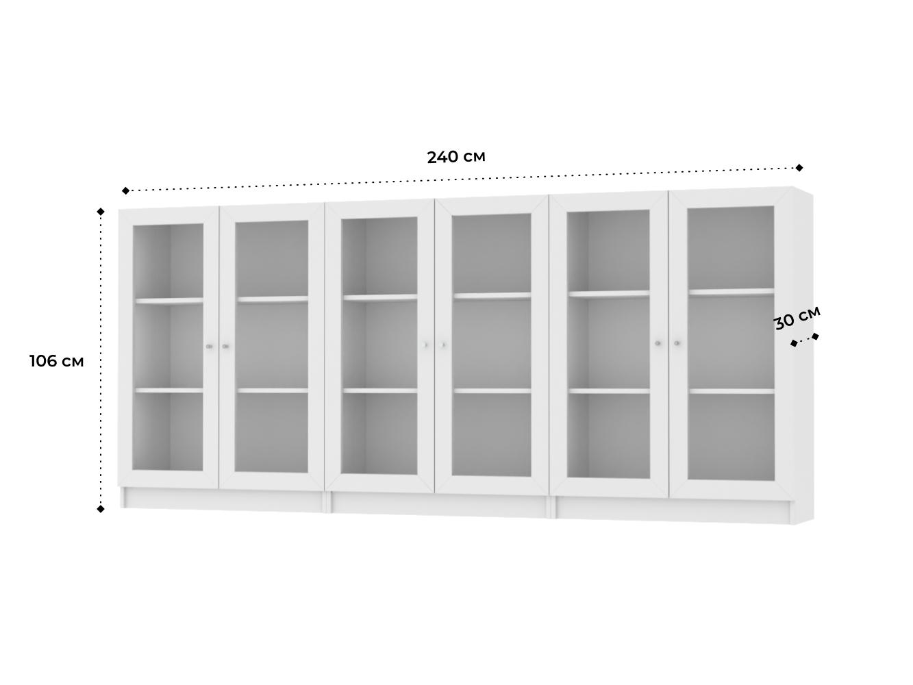 Книжный шкаф Билли 327 white ИКЕА (IKEA) изображение товара