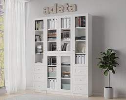 Изображение товара Книжный шкаф Билли 362 white ИКЕА (IKEA) на сайте adeta.ru