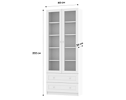 Изображение товара Книжный шкаф Билли 313 white ИКЕА (IKEA) на сайте adeta.ru