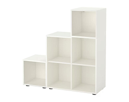 Изображение товара Стеллаж Экет 116 white ИКЕА (IKEA) на сайте adeta.ru