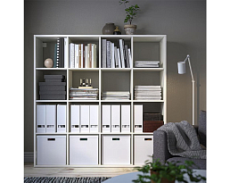 Изображение товара Стеллаж Каллакс 214 white ИКЕА (IKEA) на сайте adeta.ru